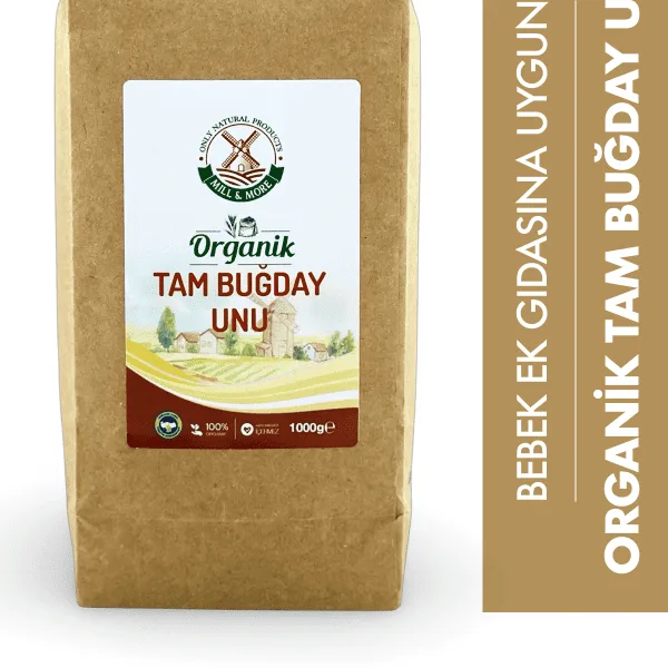 Organik Tam Buğday Unu