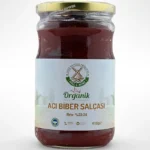 Organik Tuzsuz Acı Biber Salçası 610 g
