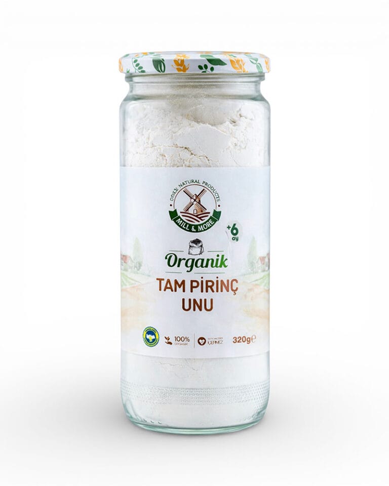 Organik Tam Pirinç Unu