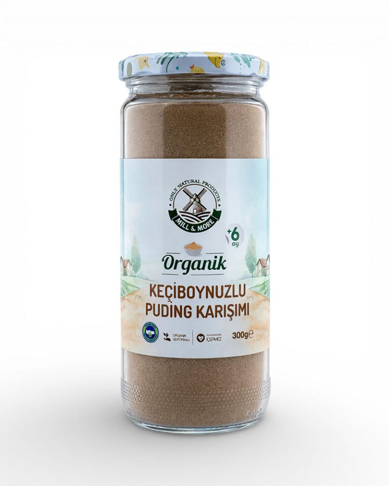 Organik Bebek Keçiboynuzlu Puding Karışımı