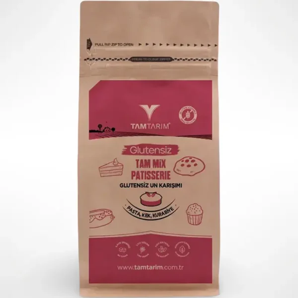 Tam Mix Patisserie Glutensiz Un Karışımı - (Pasta, Kek, Kurabiye) 1 Kg