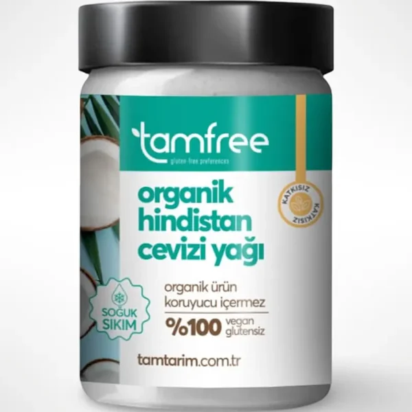 Tam Free Organik ve Glutensiz Hindistan Cevizi Yağı 300 ml