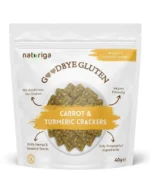 Naturiga Havuçlu & Zerdeçallı Çıtır Kraker 40 g Glutensiz • Vegan • Koruyucusuz • Rafine Şekersiz