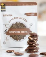 Naturiga Glutensiz Brownie Çıtırları 40 g Tatlı Atıştırmalık • Glutensiz • Vegan • Katkısız