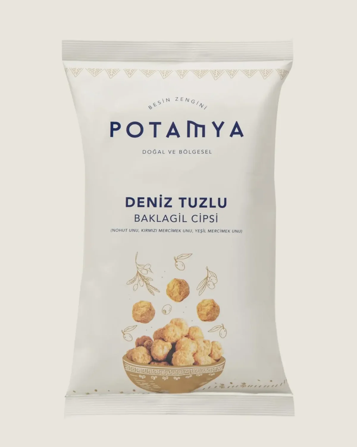 Potamya Deniz Tuzlu Baklagil Cipsi 50 g
