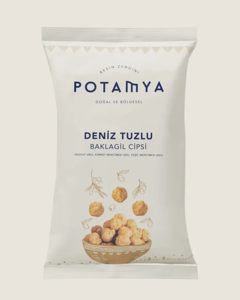 Potamya Deniz Tuzlu Baklagil Cipsi 50 g