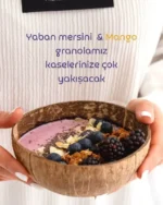 Naturiga Glutensiz Yaban Mersini & Mango Granola 250 g %100 Glutensiz • Katkısız • Vegan
