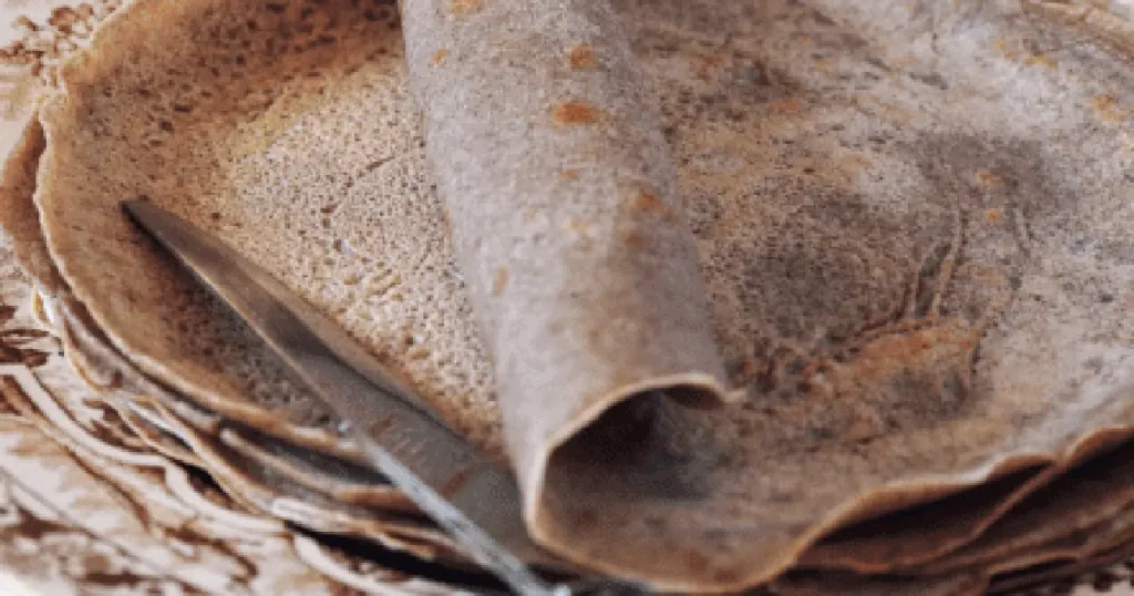 Karabuğday Unundan Phapar Roti