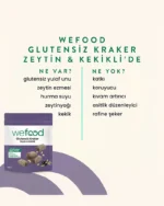 Wefood Glutensiz Zeytinli Kekikli Kraker 40 g