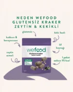 Wefood Glutensiz Zeytinli Kekikli Kraker 40 g