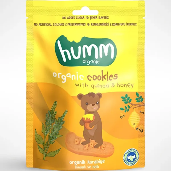 Humm Organik Ballı ve Kinoalı Kurabiye 55 g