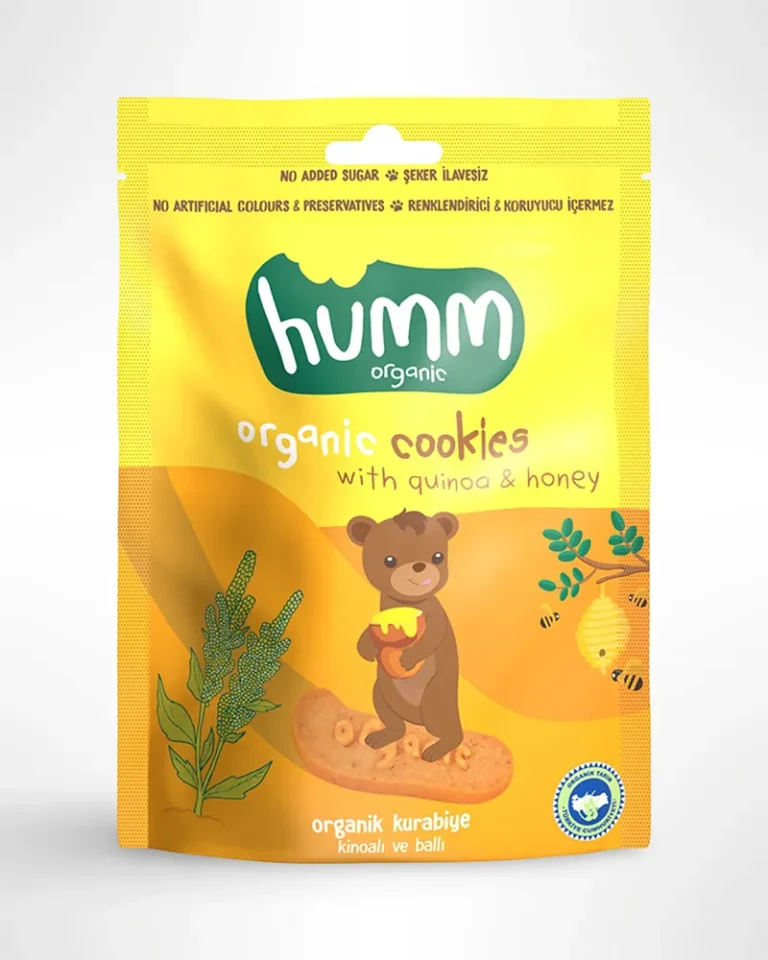 Humm Organik Ballı ve Kinoalı Kurabiye 55 g