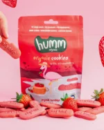 Humm Organik Vegan Çilekli Kurabiye 55 g