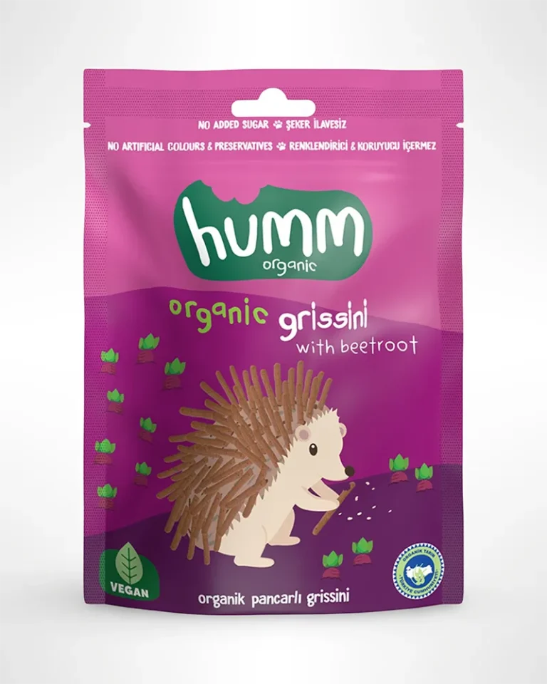 Humm Organik Vegan Pancarlı Grissini 55 g