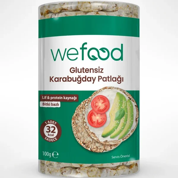 Wefood Glutensiz Karabuğday Patlağı 100 g