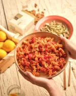 Potamya Organik Kırmızı Mercimek Fusilli 240 g | Glutensiz, Vegan ve Katkısız
