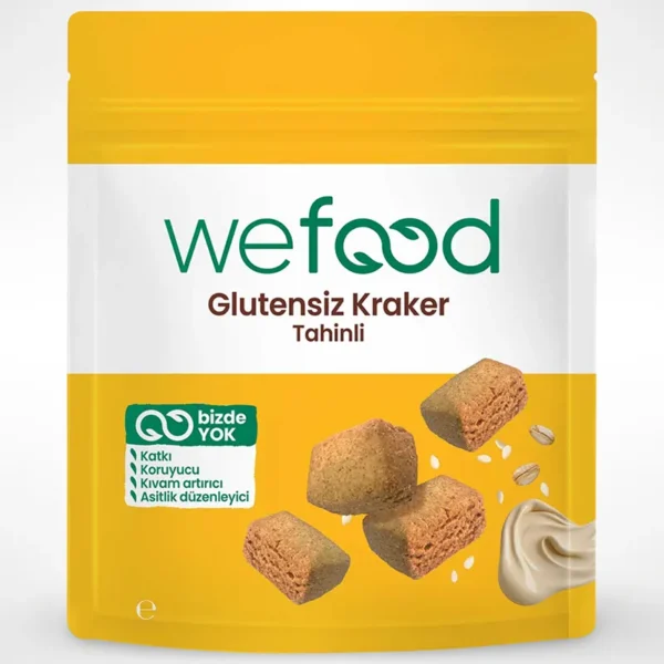 Wefood Glutensiz Tahinli Kraker 40 g