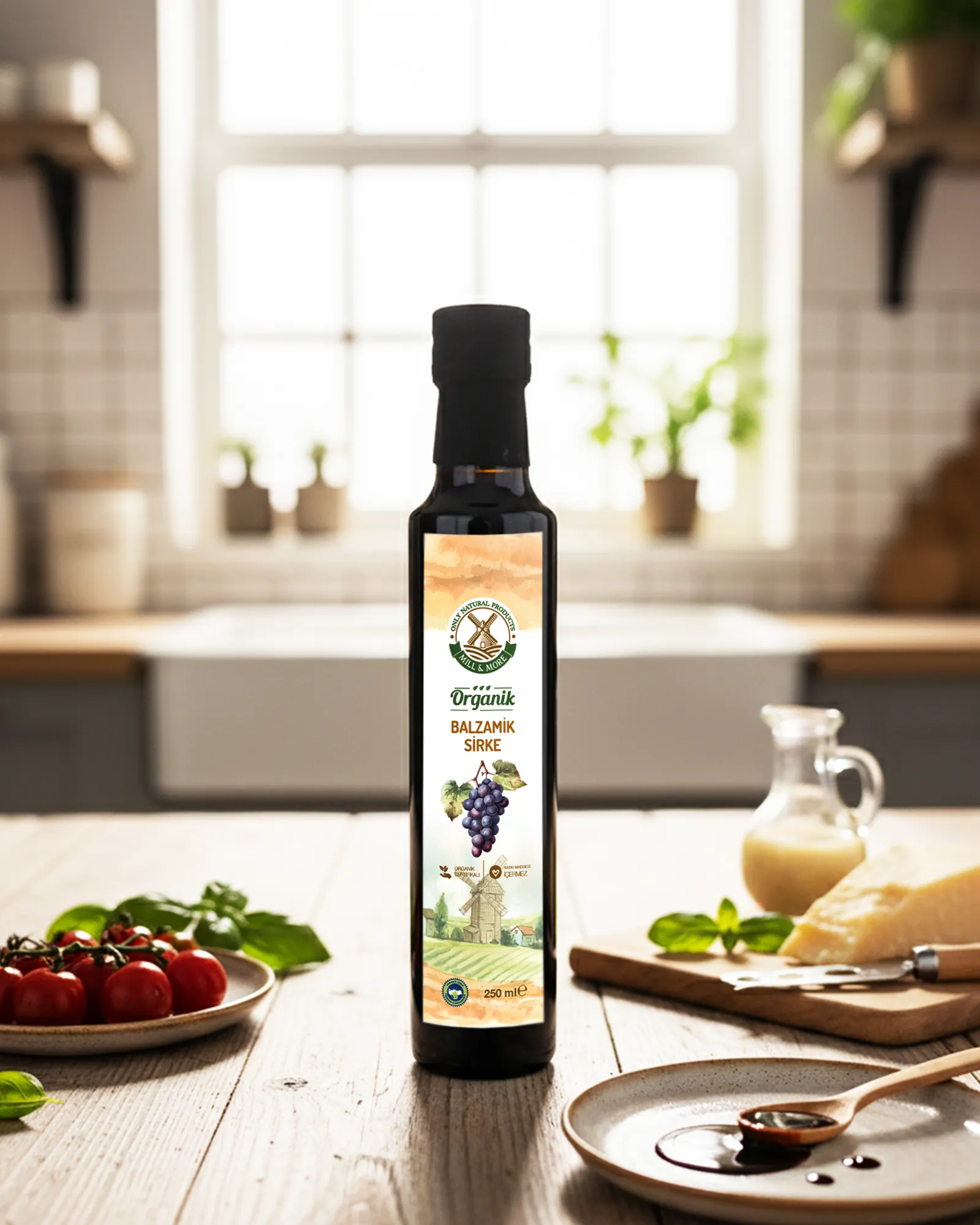 Organik Balzamik Sirke 250 ml Organik Balzamik Sirke 250 ml