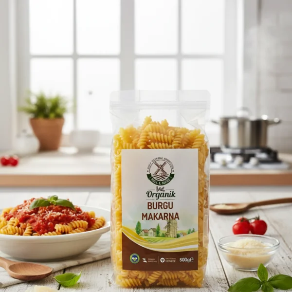 Organik Burgu Makarna 500 g