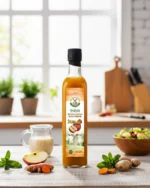 Organik Zencefilli Zerdeçallı Elma Sirkesi 500 ml