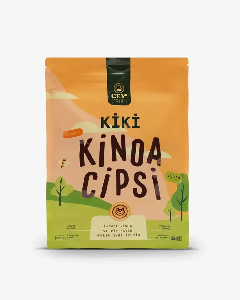 Kiki Kinoa Cipsi 80 g (Glutensiz)