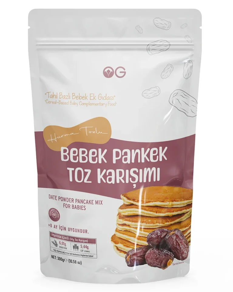 Hurma Tozlu Bebek Pankek Toz Karışımı 300 g +8 Ay