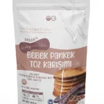 Organik Keçiboynuzu Unlu Bebek Pankek Toz Karışımı 300 Gr +8 Ay