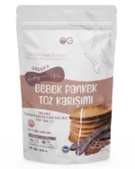 Organik Keçiboynuzu Unlu Bebek Pankek Toz Karışımı 300 Gr +8 Ay